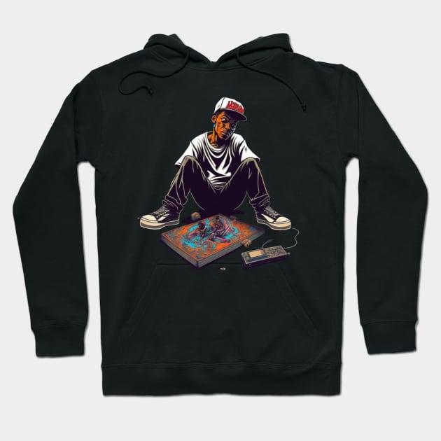 Big chillin Hoodie by MindTankArt